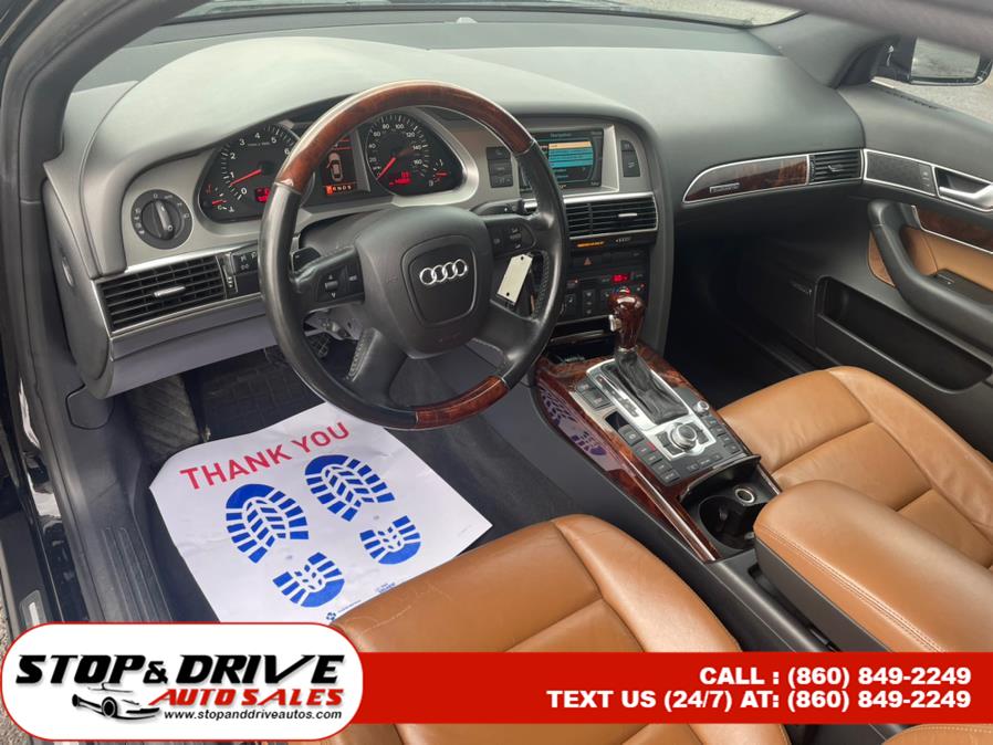 2008 Audi A6 4dr Sdn 3.2L quattro, available for sale in East Windsor, Connecticut | Stop & Drive Auto Sales. East Windsor, Connecticut 2008 Audi A6 4dr Sdn 3.2L quattro, available for sale in East Windsor, Connecticut | Stop & Drive Auto Sales. East Windsor, Connecticut