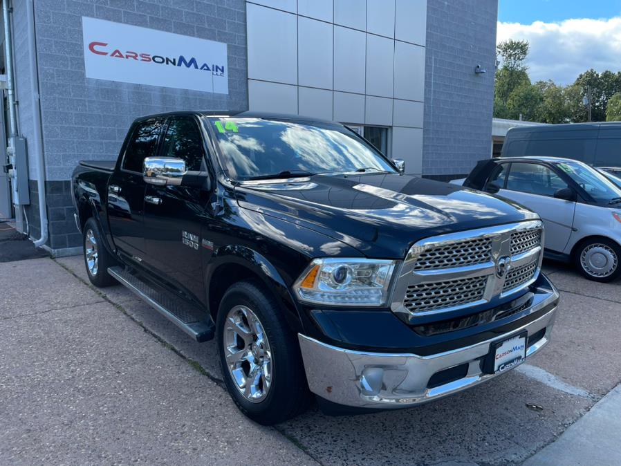 2014 Ram 1500 4WD Crew Cab 140.5" Laramie, available for sale in Manchester, Connecticut | Carsonmain LLC. Manchester, Connecticut