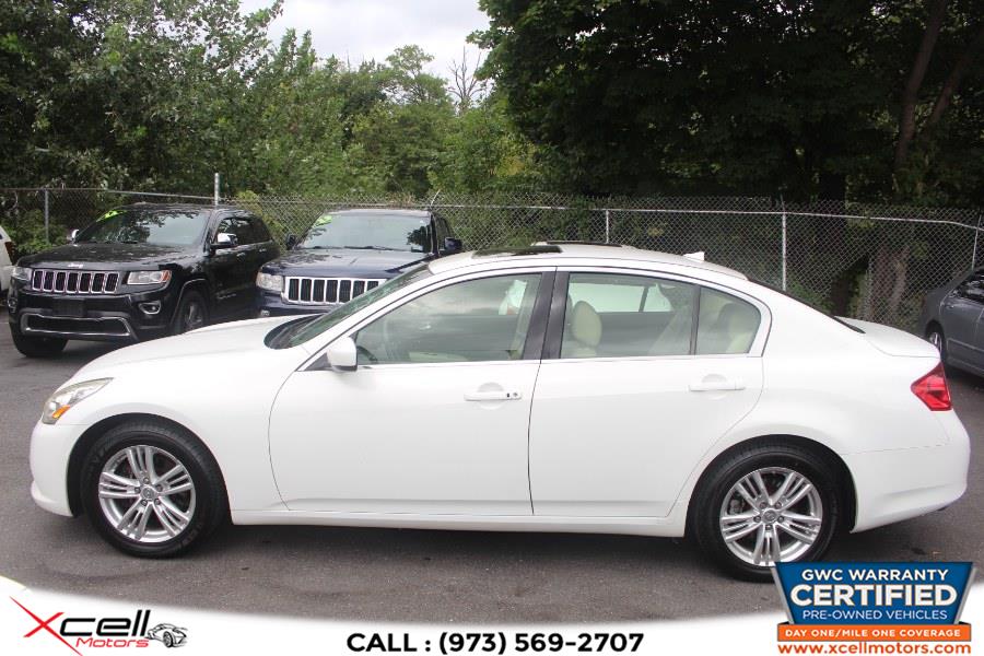 Used INFINITI G37x Sedan AWD 4dr x AWD 2012 | Xcell Motors LLC. Paterson, New Jersey Used INFINITI G37x Sedan AWD 4dr x AWD 2012 | Xcell Motors LLC. Paterson, New Jersey