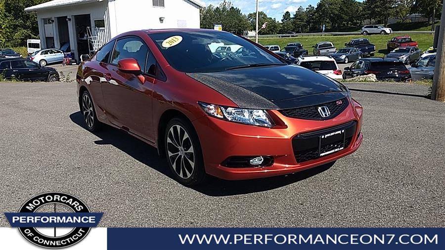 2013 Honda Civic Cpe 2dr Man Si, available for sale in Wilton, Connecticut | Performance Motor Cars Of Connecticut LLC. Wilton, Connecticut