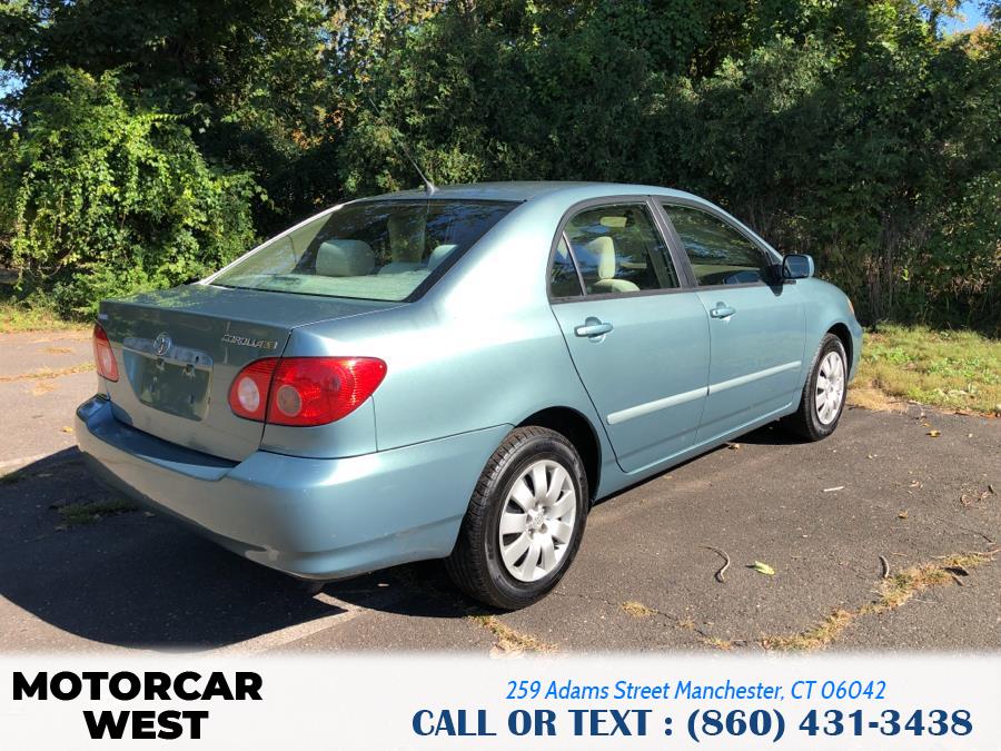 Used Toyota Corolla 4dr Sdn Auto LE (Natl) 2007 | Motorcar West. Manchester, Connecticut Used Toyota Corolla 4dr Sdn Auto LE (Natl) 2007 | Motorcar West. Manchester, Connecticut