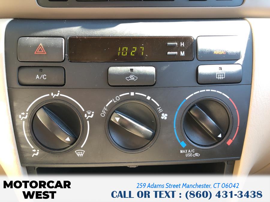 Used Toyota Corolla 4dr Sdn Auto LE (Natl) 2007 | Motorcar West. Manchester, Connecticut Used Toyota Corolla 4dr Sdn Auto LE (Natl) 2007 | Motorcar West. Manchester, Connecticut