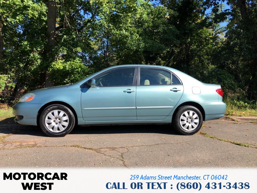 Used Toyota Corolla 4dr Sdn Auto LE (Natl) 2007 | Motorcar West. Manchester, Connecticut Used Toyota Corolla 4dr Sdn Auto LE (Natl) 2007 | Motorcar West. Manchester, Connecticut