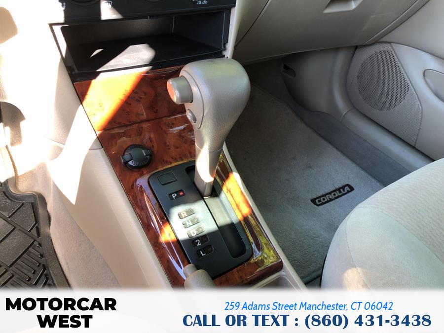 Used Toyota Corolla 4dr Sdn Auto LE (Natl) 2007 | Motorcar West. Manchester, Connecticut Used Toyota Corolla 4dr Sdn Auto LE (Natl) 2007 | Motorcar West. Manchester, Connecticut