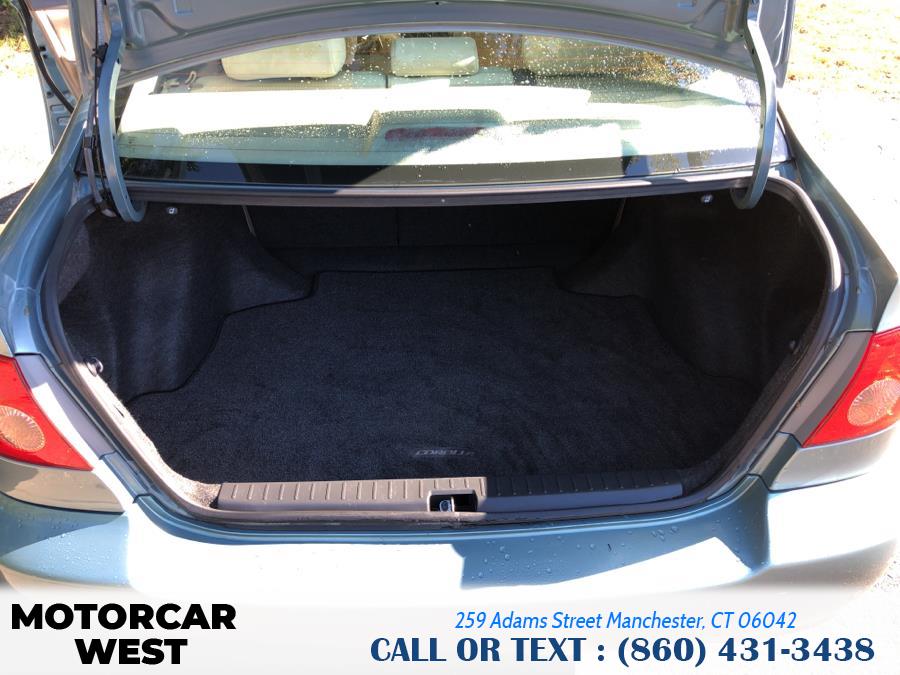 Used Toyota Corolla 4dr Sdn Auto LE (Natl) 2007 | Motorcar West. Manchester, Connecticut Used Toyota Corolla 4dr Sdn Auto LE (Natl) 2007 | Motorcar West. Manchester, Connecticut