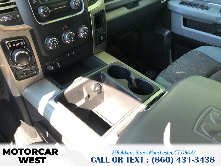 2014 Ram 1500 4WD Quad Cab 140.5" Outdoorsman, available for sale in Manchester, Connecticut | Motorcar West. Manchester, Connecticut 2014 Ram 1500 4WD Quad Cab 140.5" Outdoorsman, available for sale in Manchester, Connecticut | Motorcar West. Manchester, Connecticut
