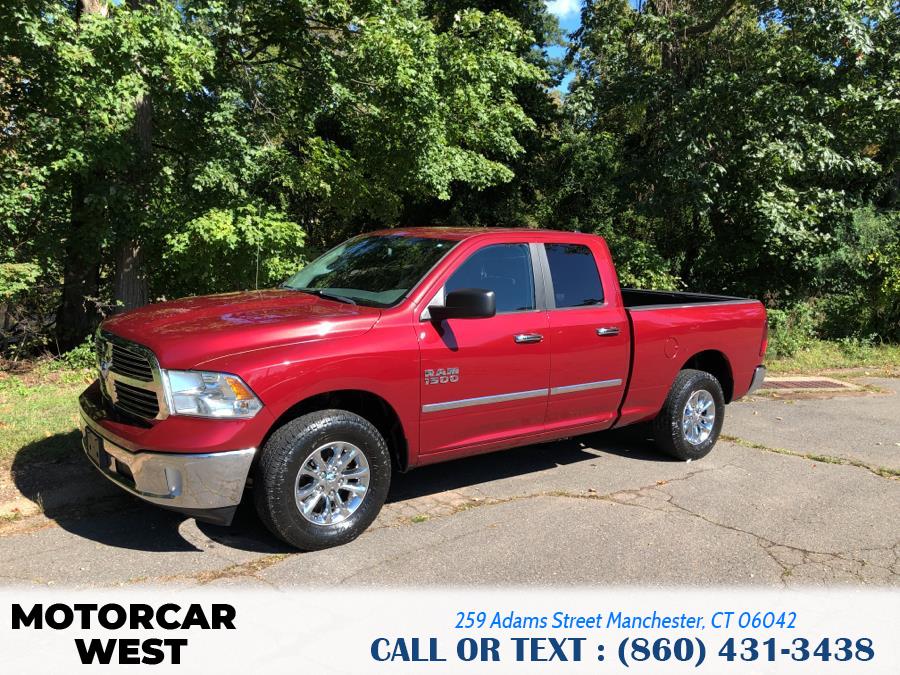 2014 Ram 1500 4WD Quad Cab 140.5" Outdoorsman, available for sale in Manchester, Connecticut | Motorcar West. Manchester, Connecticut 2014 Ram 1500 4WD Quad Cab 140.5" Outdoorsman, available for sale in Manchester, Connecticut | Motorcar West. Manchester, Connecticut