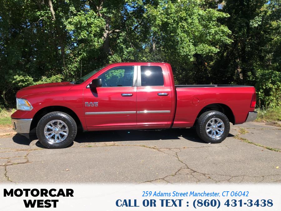 2014 Ram 1500 4WD Quad Cab 140.5" Outdoorsman, available for sale in Manchester, Connecticut | Motorcar West. Manchester, Connecticut