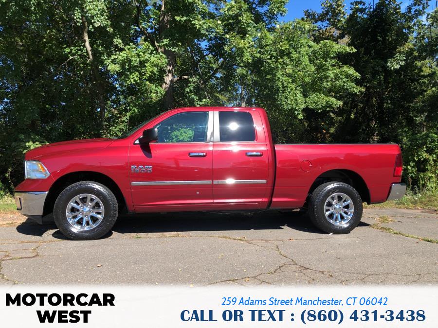 2014 Ram 1500 4WD Quad Cab 140.5" Outdoorsman, available for sale in Manchester, Connecticut | Motorcar West. Manchester, Connecticut 2014 Ram 1500 4WD Quad Cab 140.5" Outdoorsman, available for sale in Manchester, Connecticut | Motorcar West. Manchester, Connecticut