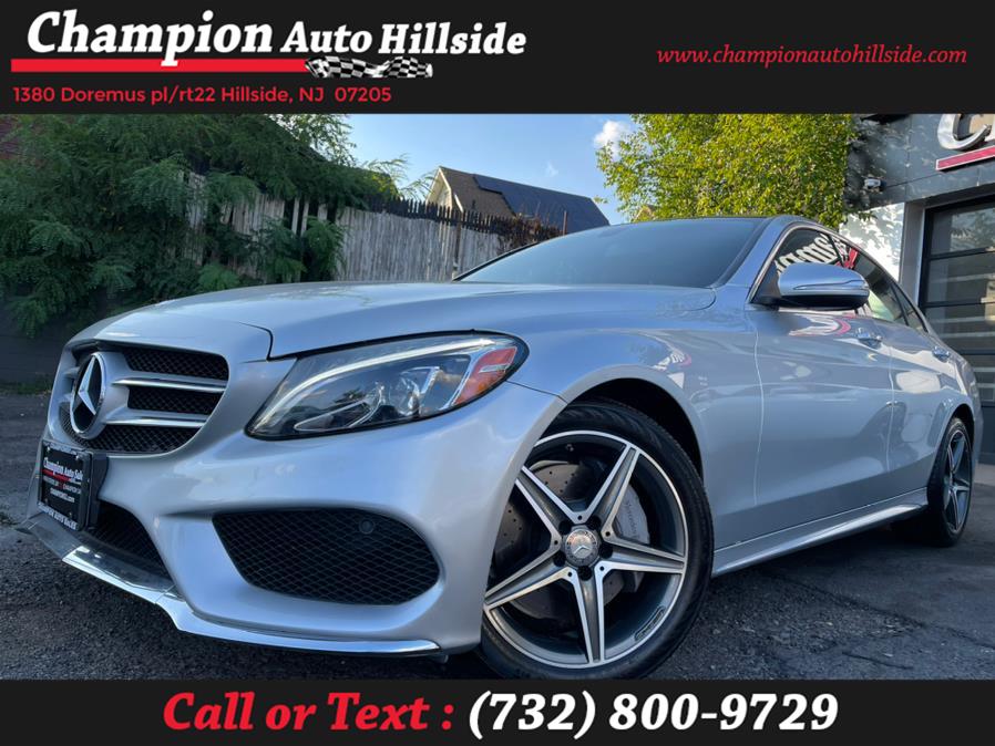 2015 Mercedes-Benz C-Class 4dr Sdn C 300 Sport 4MATIC, available for sale in Hillside, New Jersey | Champion Auto Sales. Hillside, New Jersey