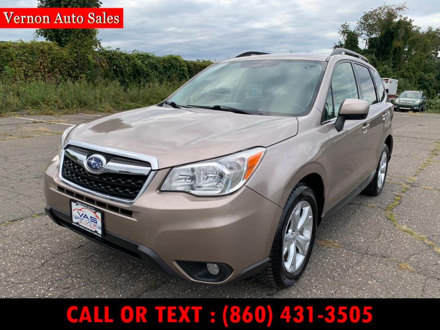 2015 Subaru Forester 4dr CVT 2.5i Limited PZEV, available for sale in Manchester, Connecticut | Vernon Auto Sale & Service. Manchester, Connecticut