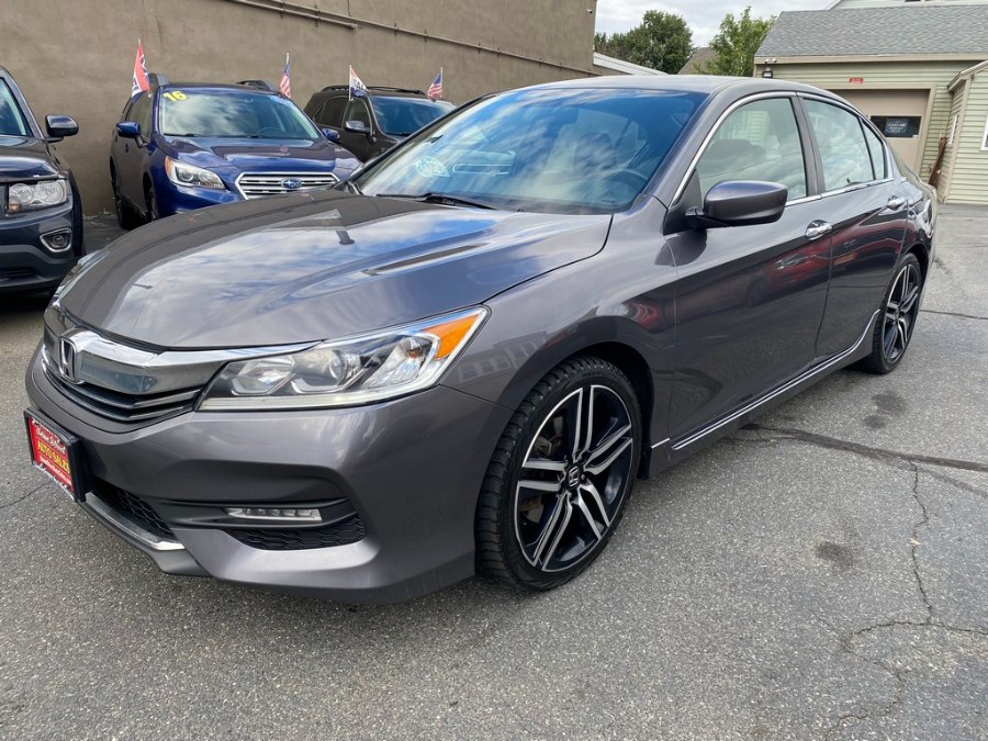 Used Honda Accord Sedan 4dr I4 Man Sport 2016 | Union Street Auto Sales. West Springfield, Massachusetts Used Honda Accord Sedan 4dr I4 Man Sport 2016 | Union Street Auto Sales. West Springfield, Massachusetts