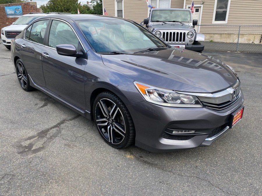 Used Honda Accord Sedan 4dr I4 Man Sport 2016 | Union Street Auto Sales. West Springfield, Massachusetts Used Honda Accord Sedan 4dr I4 Man Sport 2016 | Union Street Auto Sales. West Springfield, Massachusetts