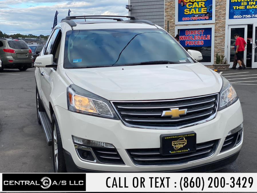 2014 Chevrolet Traverse AWD 4dr LTZ, available for sale in East Windsor, Connecticut | Central A/S LLC. East Windsor, Connecticut 2014 Chevrolet Traverse AWD 4dr LTZ, available for sale in East Windsor, Connecticut | Central A/S LLC. East Windsor, Connecticut