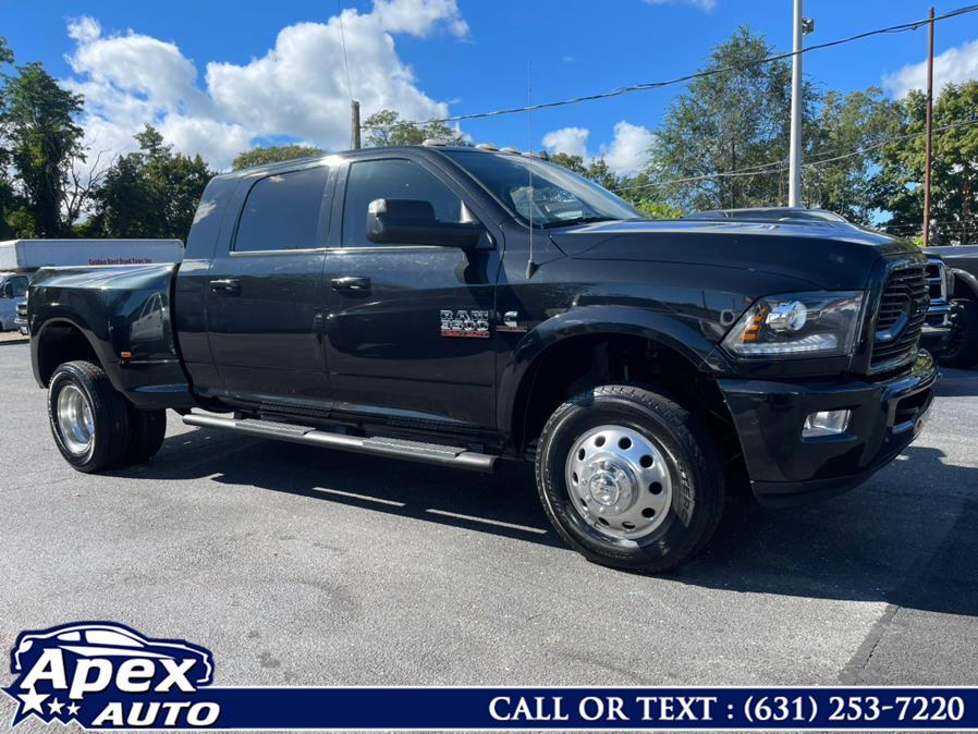 2018 Ram 3500 Laramie 4x4 Mega Cab 6''4" Box, available for sale in Selden, New York | Apex Auto. Selden, New York 2018 Ram 3500 Laramie 4x4 Mega Cab 6''4" Box, available for sale in Selden, New York | Apex Auto. Selden, New York