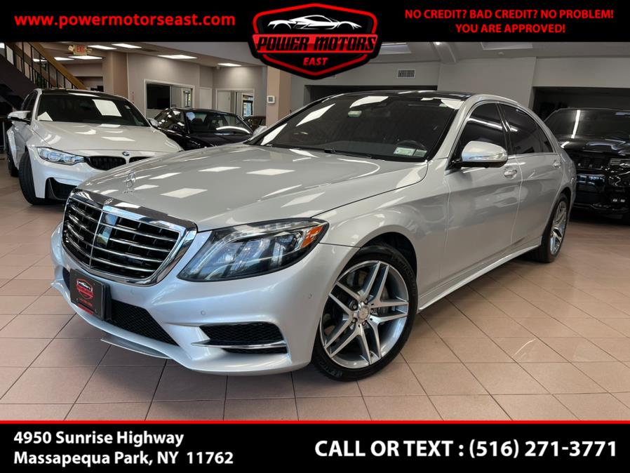2015 Mercedes-Benz S-Class 4dr Sdn S 550 4MATIC, available for sale in Massapequa Park, New York | Power Motors East. Massapequa Park, New York 2015 Mercedes-Benz S-Class 4dr Sdn S 550 4MATIC, available for sale in Massapequa Park, New York | Power Motors East. Massapequa Park, New York