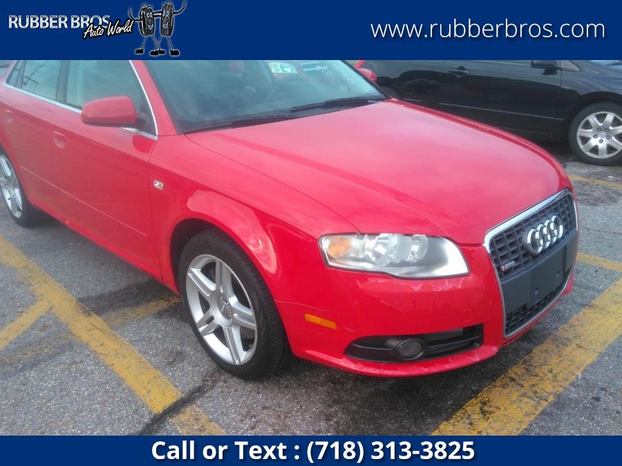 Used Audi A4 4dr Sdn Auto 2.0T quattro 2008 | Rubber Bros Auto World. Brooklyn, New York Used Audi A4 4dr Sdn Auto 2.0T quattro 2008 | Rubber Bros Auto World. Brooklyn, New York