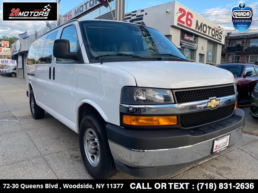 Used Chevrolet Express Passenger RWD 3500 135" LT 2019 | 26 Motors Queens. Woodside, New York Used Chevrolet Express Passenger RWD 3500 135" LT 2019 | 26 Motors Queens. Woodside, New York