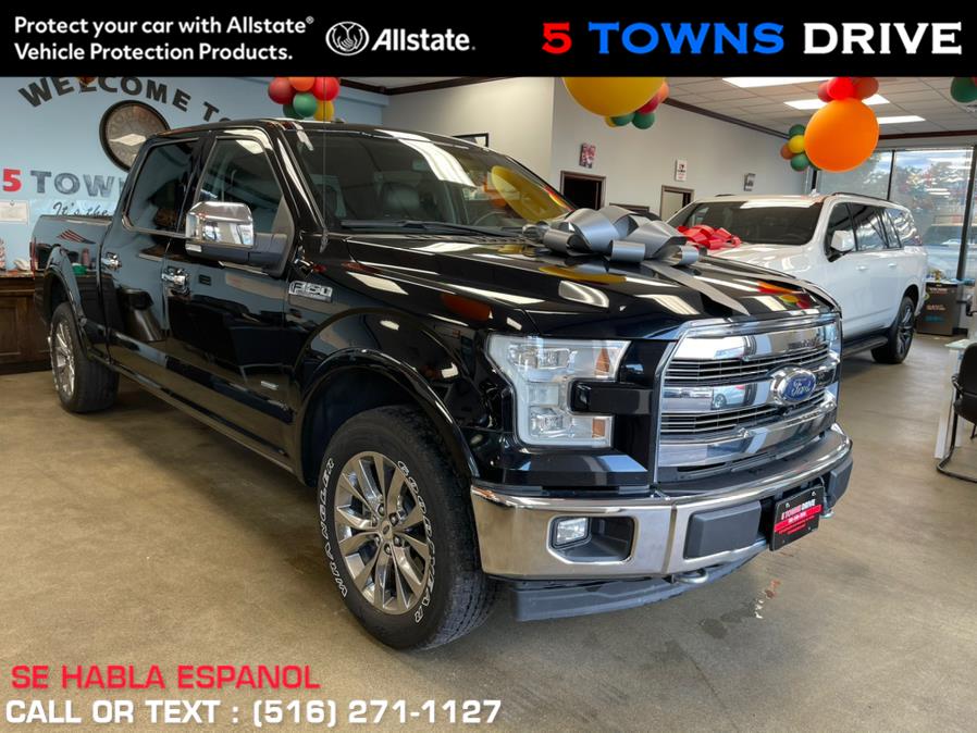 Used Ford F-150 Lariat 4WD SuperCrew 5.5'' Box 2017 | 5 Towns Drive. Inwood, New York Used Ford F-150 Lariat 4WD SuperCrew 5.5'' Box 2017 | 5 Towns Drive. Inwood, New York