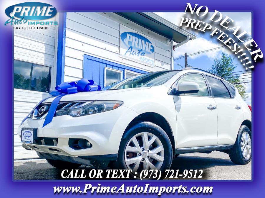 2013 Nissan Murano AWD 4dr SV, available for sale in Bloomingdale, New Jersey | Prime Auto Imports. Bloomingdale, New Jersey