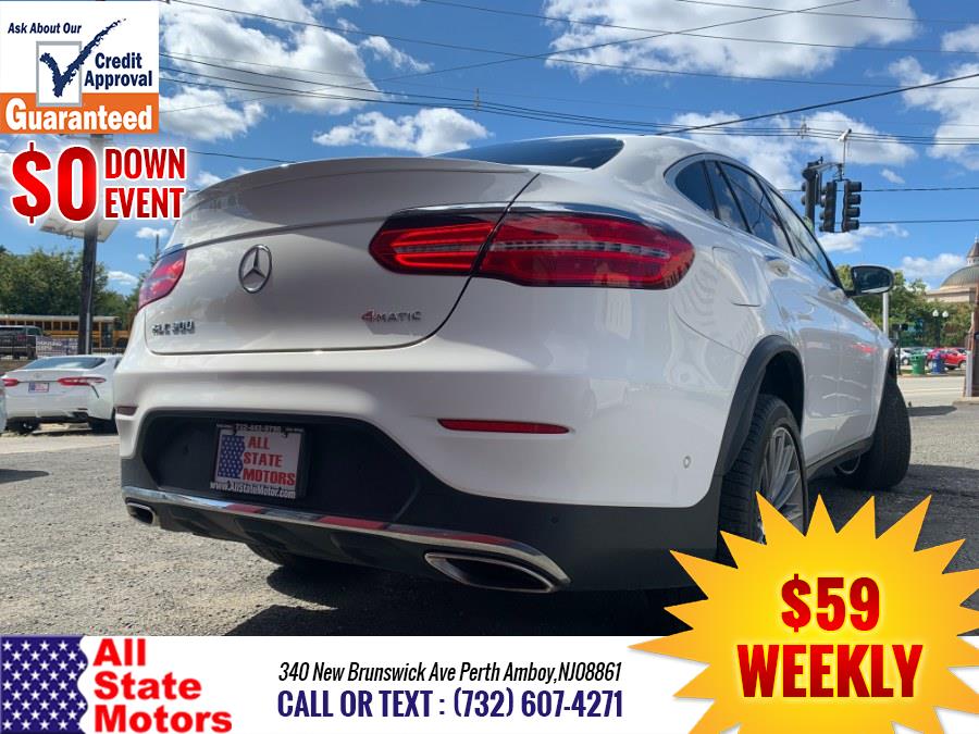 Used Mercedes-Benz GLC GLC 300 4MATIC Coupe 2019 | All State Motor Inc. Perth Amboy, New Jersey Used Mercedes-Benz GLC GLC 300 4MATIC Coupe 2019 | All State Motor Inc. Perth Amboy, New Jersey