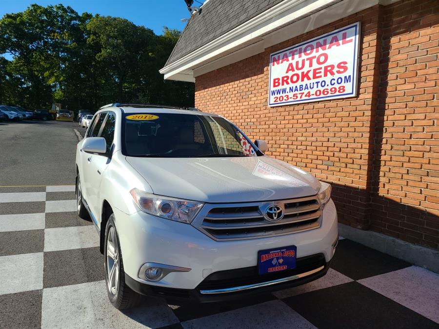 Used Toyota Highlander 4WD 4dr V6  Limited 2012 | National Auto Brokers, Inc.. Waterbury, Connecticut