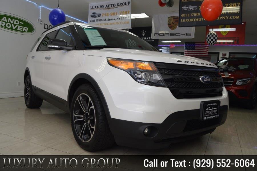 2013 Ford Explorer 4WD 4dr Sport, available for sale in Bronx, New York | Luxury Auto Group. Bronx, New York 2013 Ford Explorer 4WD 4dr Sport, available for sale in Bronx, New York | Luxury Auto Group. Bronx, New York