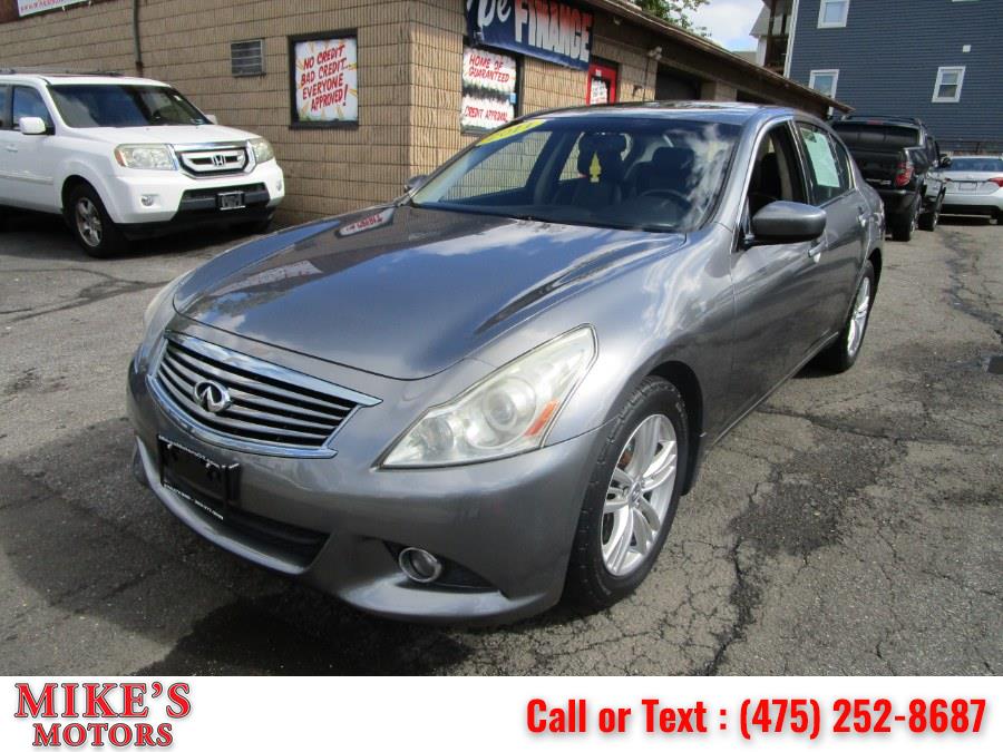 2011 INFINITI G37 Sedan 4dr x AWD, available for sale in Stratford, Connecticut | Mike's Motors LLC. Stratford, Connecticut