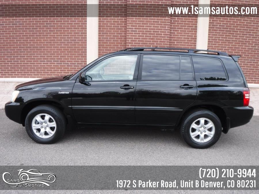 Used Toyota Highlander 4dr V6 4WD Limited (Natl) 2002 | Sam's Automotive. Denver, Colorado Used Toyota Highlander 4dr V6 4WD Limited (Natl) 2002 | Sam's Automotive. Denver, Colorado