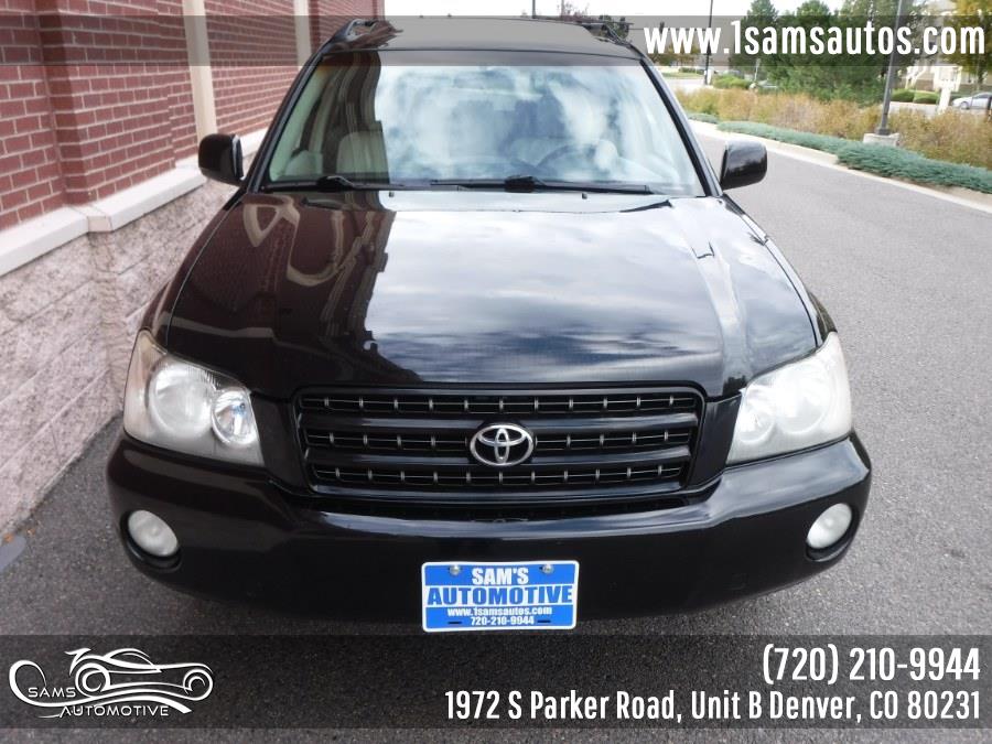 Used Toyota Highlander 4dr V6 4WD Limited (Natl) 2002 | Sam's Automotive. Denver, Colorado Used Toyota Highlander 4dr V6 4WD Limited (Natl) 2002 | Sam's Automotive. Denver, Colorado