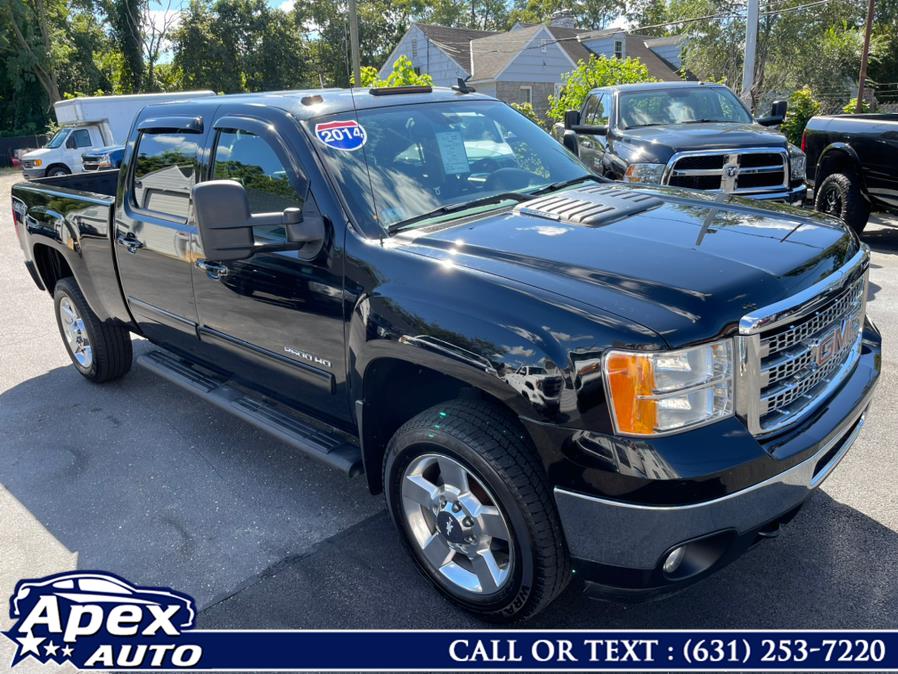2014 GMC Sierra 2500HD 4WD Crew Cab 153.7" SLT, available for sale in Selden, New York | Apex Auto. Selden, New York 2014 GMC Sierra 2500HD 4WD Crew Cab 153.7" SLT, available for sale in Selden, New York | Apex Auto. Selden, New York