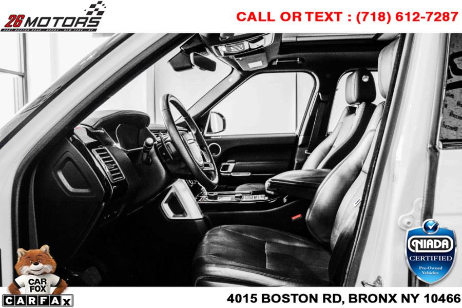 Used Land Rover Range Rover V6 Supercharged HSE SWB 2017 | 26 Motors Corp. Bronx, New York Used Land Rover Range Rover V6 Supercharged HSE SWB 2017 | 26 Motors Corp. Bronx, New York