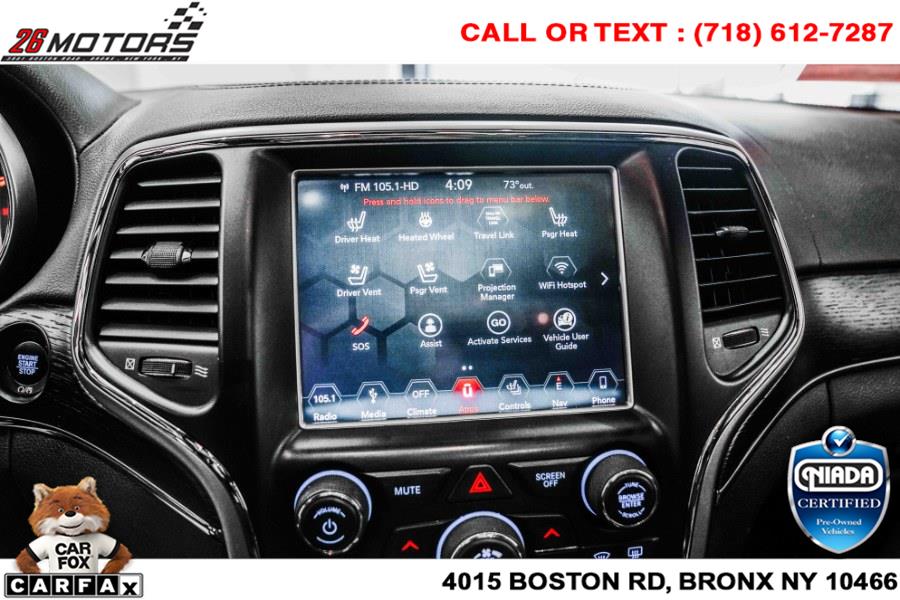 Used Jeep Grand Cherokee High Altitude 4x4 *Ltd Avail* 2018 | 26 Motors Corp. Bronx, New York Used Jeep Grand Cherokee High Altitude 4x4 *Ltd Avail* 2018 | 26 Motors Corp. Bronx, New York