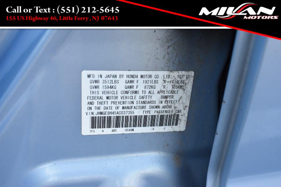 2010 Honda Fit 5dr HB Auto Sport, available for sale in Little Ferry , New Jersey | Milan Motors. Little Ferry , New Jersey 2010 Honda Fit 5dr HB Auto Sport, available for sale in Little Ferry , New Jersey | Milan Motors. Little Ferry , New Jersey