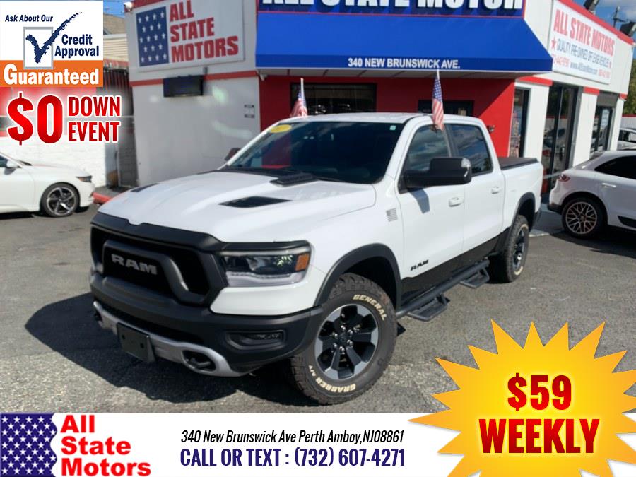 2019 Ram 1500 Rebel 4x4 Crew Cab 5''7" Box, available for sale in Perth Amboy, New Jersey | All State Motor Inc. Perth Amboy, New Jersey