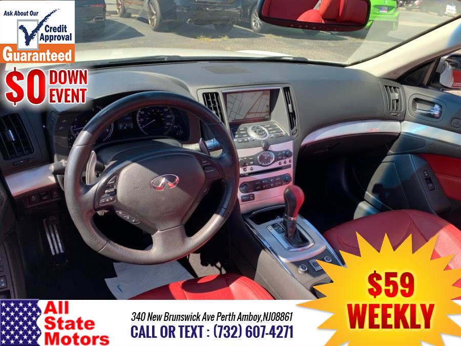 2013 INFINITI G37 Convertible 2dr Base, available for sale in Perth Amboy, New Jersey | All State Motor Inc. Perth Amboy, New Jersey 2013 INFINITI G37 Convertible 2dr Base, available for sale in Perth Amboy, New Jersey | All State Motor Inc. Perth Amboy, New Jersey