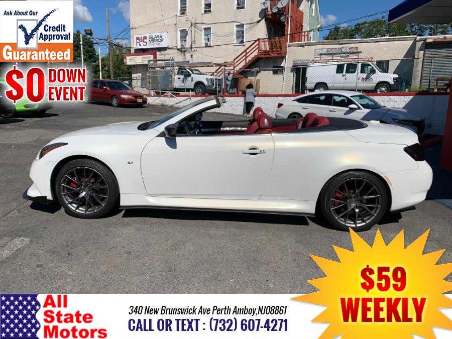 2013 INFINITI G37 Convertible 2dr Base, available for sale in Perth Amboy, New Jersey | All State Motor Inc. Perth Amboy, New Jersey 2013 INFINITI G37 Convertible 2dr Base, available for sale in Perth Amboy, New Jersey | All State Motor Inc. Perth Amboy, New Jersey