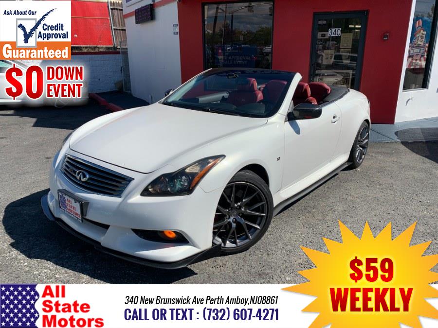2013 INFINITI G37 Convertible 2dr Base, available for sale in Perth Amboy, New Jersey | All State Motor Inc. Perth Amboy, New Jersey