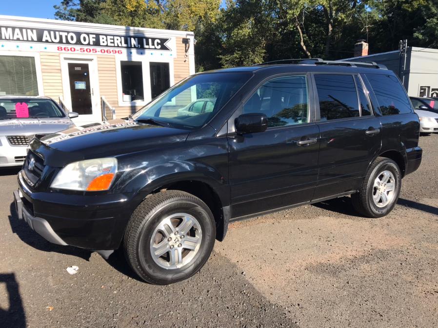 Used Honda Pilot 4WD EX Auto w/Leather 2004 | Main Auto of Berlin. Berlin, Connecticut Used Honda Pilot 4WD EX Auto w/Leather 2004 | Main Auto of Berlin. Berlin, Connecticut