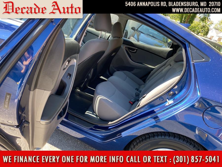 Used Hyundai Elantra 4dr Sdn Auto SE (Alabama Plant) 2016 | Decade Auto. Bladensburg, Maryland Used Hyundai Elantra 4dr Sdn Auto SE (Alabama Plant) 2016 | Decade Auto. Bladensburg, Maryland
