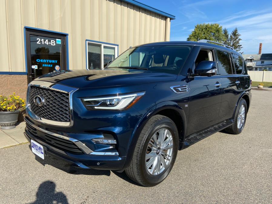 2018 INFINITI QX80 AWD, available for sale in East Windsor, Connecticut | Century Auto And Truck. East Windsor, Connecticut