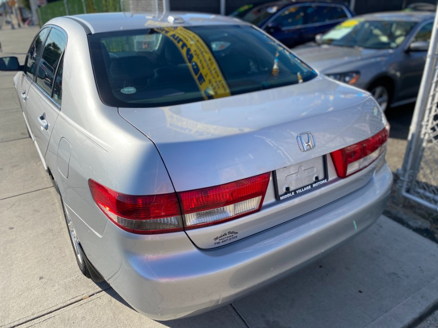 2004 Honda Accord Sdn EX Auto V6 ULEV w/Leather/XM, available for sale in Middle Village, New York | Middle Village Motors . Middle Village, New York 2004 Honda Accord Sdn EX Auto V6 ULEV w/Leather/XM, available for sale in Middle Village, New York | Middle Village Motors . Middle Village, New York