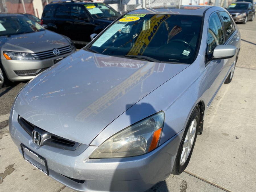 2004 Honda Accord Sdn EX Auto V6 ULEV w/Leather/XM, available for sale in Middle Village, New York | Middle Village Motors . Middle Village, New York 2004 Honda Accord Sdn EX Auto V6 ULEV w/Leather/XM, available for sale in Middle Village, New York | Middle Village Motors . Middle Village, New York