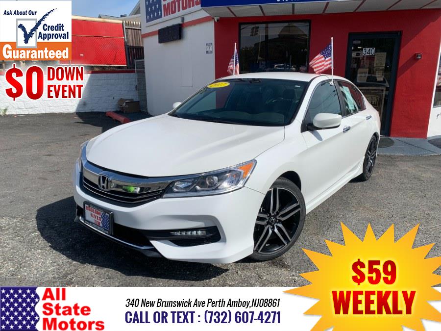 2017 Honda Accord Sedan Sport CVT, available for sale in Perth Amboy, New Jersey | All State Motor Inc. Perth Amboy, New Jersey