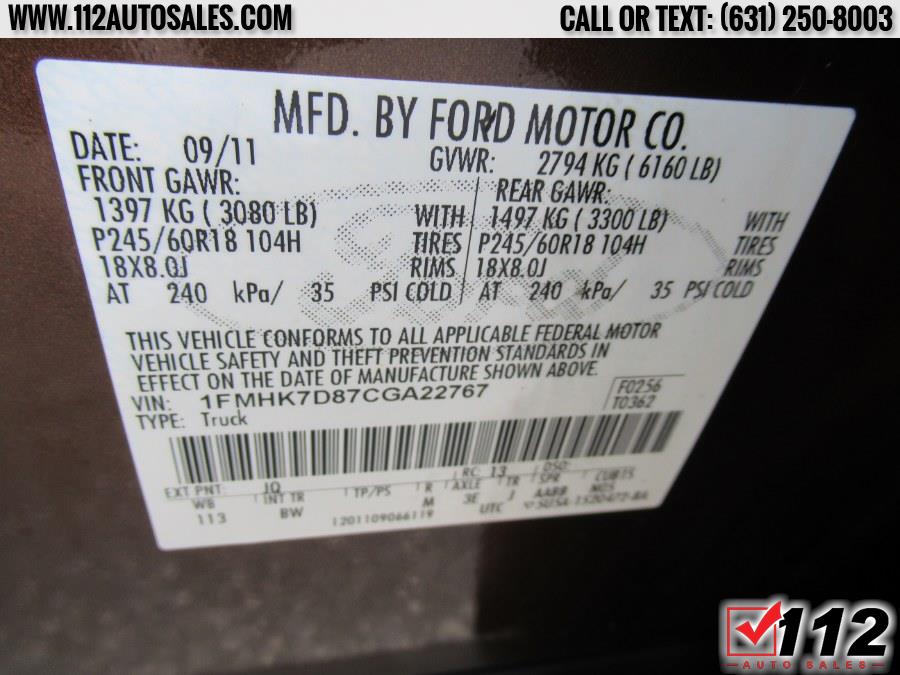 Used Ford Explorer FWD 4dr XLT 2012 | 112 Auto Sales. Patchogue, New York Used Ford Explorer FWD 4dr XLT 2012 | 112 Auto Sales. Patchogue, New York