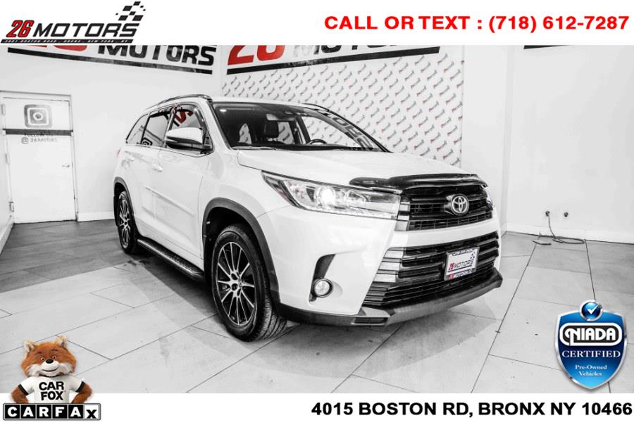 Used Toyota Highlander SE V6 AWD (Natl) 2018 | 26 Motors Corp. Bronx, New York Used Toyota Highlander SE V6 AWD (Natl) 2018 | 26 Motors Corp. Bronx, New York