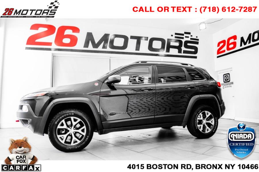 Used Jeep Cherokee 4WD 4dr Trailhawk 2016 | 26 Motors Corp. Bronx, New York Used Jeep Cherokee 4WD 4dr Trailhawk 2016 | 26 Motors Corp. Bronx, New York