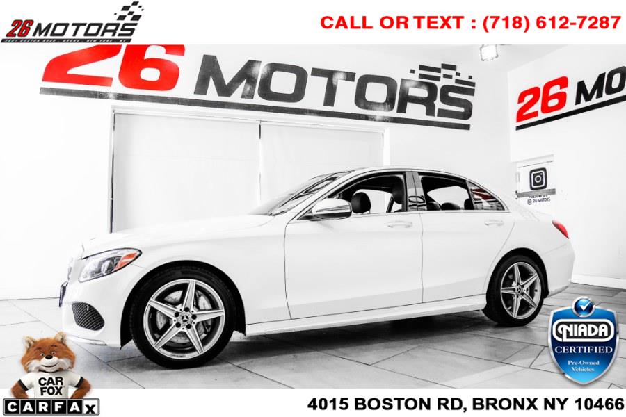 Used Mercedes-Benz C-Class C 300 4MATIC Sedan 2018 | 26 Motors Corp. Bronx, New York Used Mercedes-Benz C-Class C 300 4MATIC Sedan 2018 | 26 Motors Corp. Bronx, New York