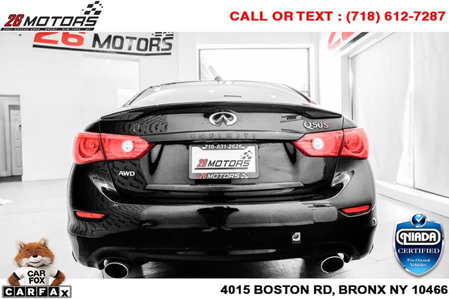 Used INFINITI Q50 4dr Sdn AWD 2014 | 26 Motors Corp. Bronx, New York Used INFINITI Q50 4dr Sdn AWD 2014 | 26 Motors Corp. Bronx, New York