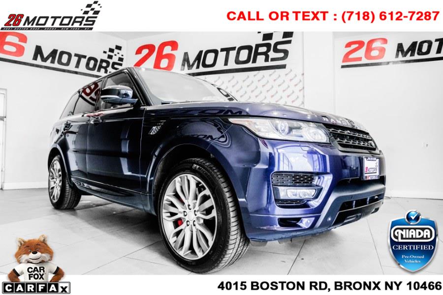 Used Land Rover Range Rover Sport 4WD 4dr Autobiography 2015 | 26 Motors Corp. Bronx, New York Used Land Rover Range Rover Sport 4WD 4dr Autobiography 2015 | 26 Motors Corp. Bronx, New York